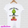 Grinch I Used To Smile And Then I Worked At ShopRite T-shirt