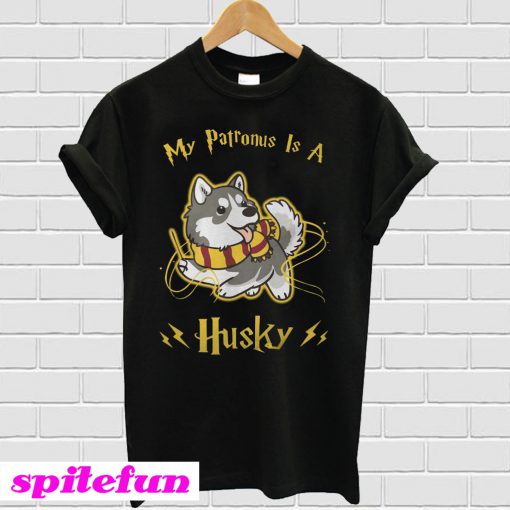 Harry Potter My Patronus Is A Husky T-Shirt