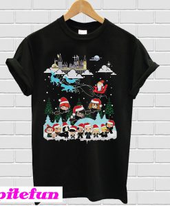 Harry Potter and Santa Claus Christmas T-shirt