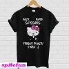 Hello Kitty Rock paper scissors throat punch i win T-shirt