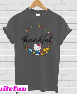 Hello Kitty Thankful Thanksgiving T-shirt