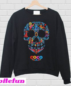 Coco Skull Pattern Sweatshirt