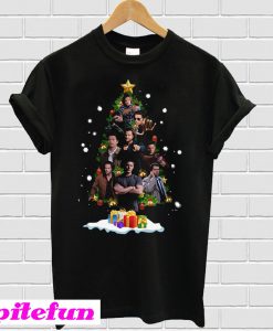 Jensen Ross Ackles Christmas tree T-shirt