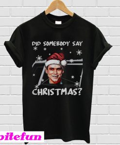 Jim Carrey Dumb did somebody say Christmas T-shirt