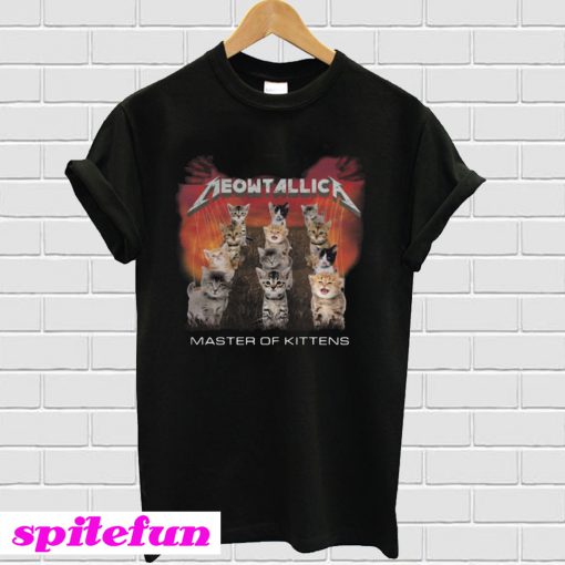 Meowtallica Master Of Kittens T-Shirt