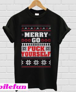 Merry Go Fuck Yourself Christmas T-shirt