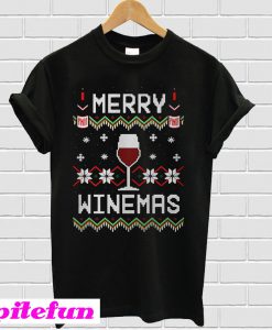 Merry winemas T-shirt