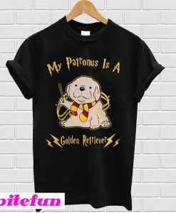 My patronus is a Golden Retriever T-shirt