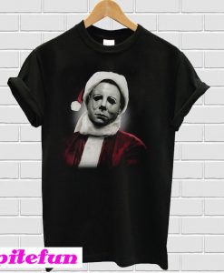 Mychael Myers Santa Claus Christmas T-shirt