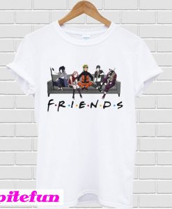 Naruto Anime Friends T-shirt