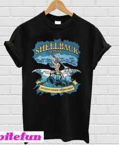 Nice Shellback Us Navy Ancient Order Of the deep T-shirt