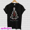 Nurse Stethoscope Christmas tree Merry Christmas T-shirt