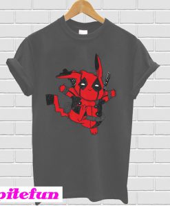 Pikachu Deadpool T-shirt