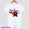 Pikapool Pikachu Deadpool T-shirt