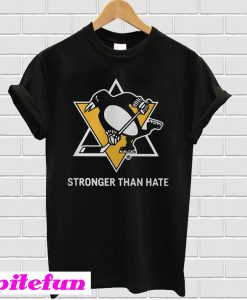 Pittsburgh Penguins Stronger Than Hate T-Shirt