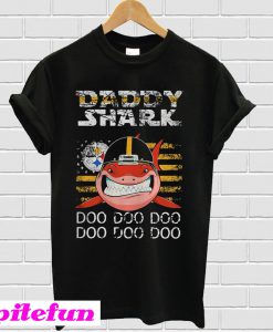 Pittsburgh Steelers Daddy Shark Doo Doo Doo T-shirt