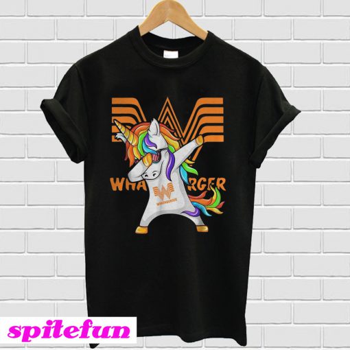 Pretty Whataburger Unicorn Dabbing T-shirt