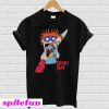 Rugrats scary Chucky Doll with knife child's play T-shirt