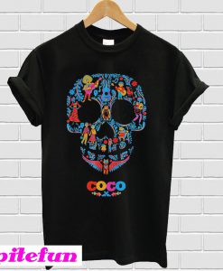 Coco Skull Pattern T-shirt