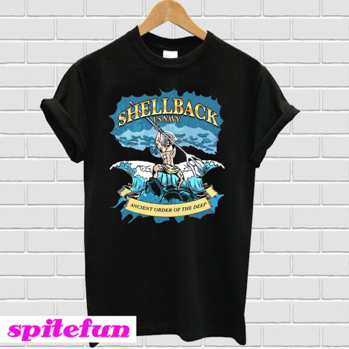 Shellback Us navy ancient order of the deep T-shirt