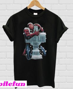 Spider Man hug grave Stan Lee T-shirt