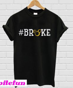 Spoiled Broke Mickey Mouse Disney Couples T-shirt