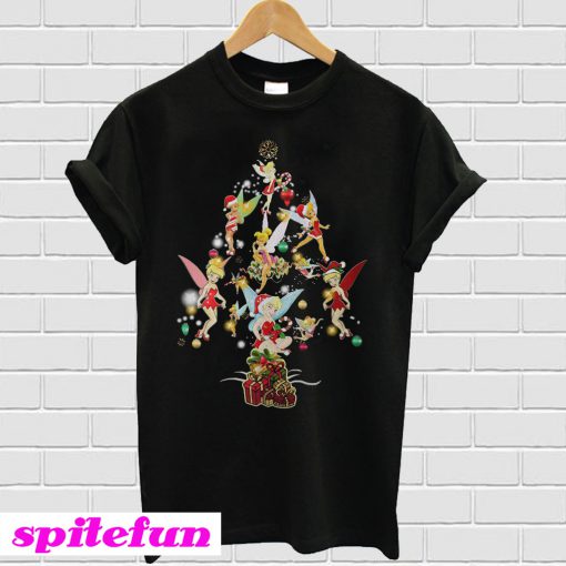 Tinkerbell Christmas tree T-shirt