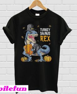 Top Turkey Saurus Rex T-shirt