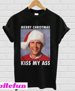 Merry Christmas kiss my ass Vacation T-shirt