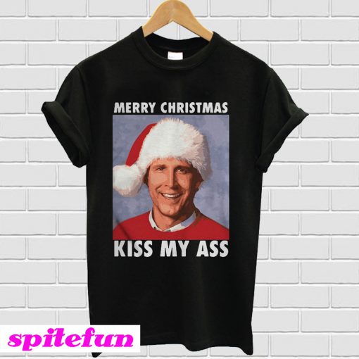 Merry Christmas kiss my ass Vacation T-shirt