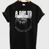 A day to remember you ruined my favorite record T-shirt