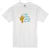 A little prickly without my nap T-shirt