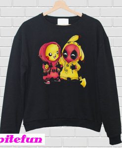 Pikapool Pikachu Deadpool Sweatshirt