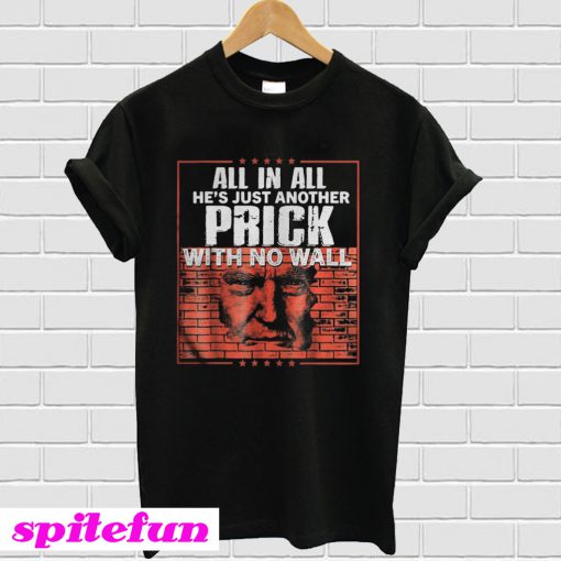 All In All He's Just Another Prick With No Wall T-Shirt