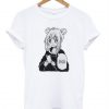 Anime Girl Texting T-Shirt