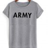 Army grey T-shirt