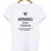 Arning High Tension T-shirt