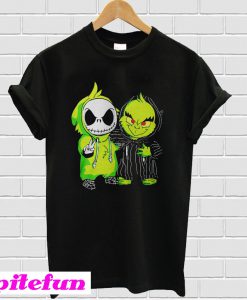 Baby Jack Skellington and Grinch T-shirt