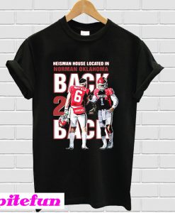 Baker Mayfield Heisman house located in Norman Oklahoma T-shirt