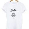 Barbie paris london newyork milan T-shirt