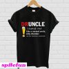 Beer Druncle Like A Normal Uncle Only Drunker T-shirt