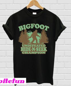 Bigfoot Hide-N-Seek Champion T-shirt