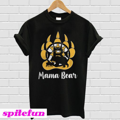 Boston Bruins Mama Bear Paw T-shirt