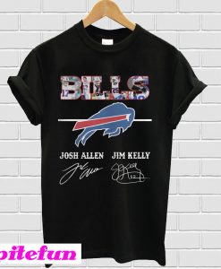 Buffalo Bills Josh Allen and Jim Kelly T-shirt