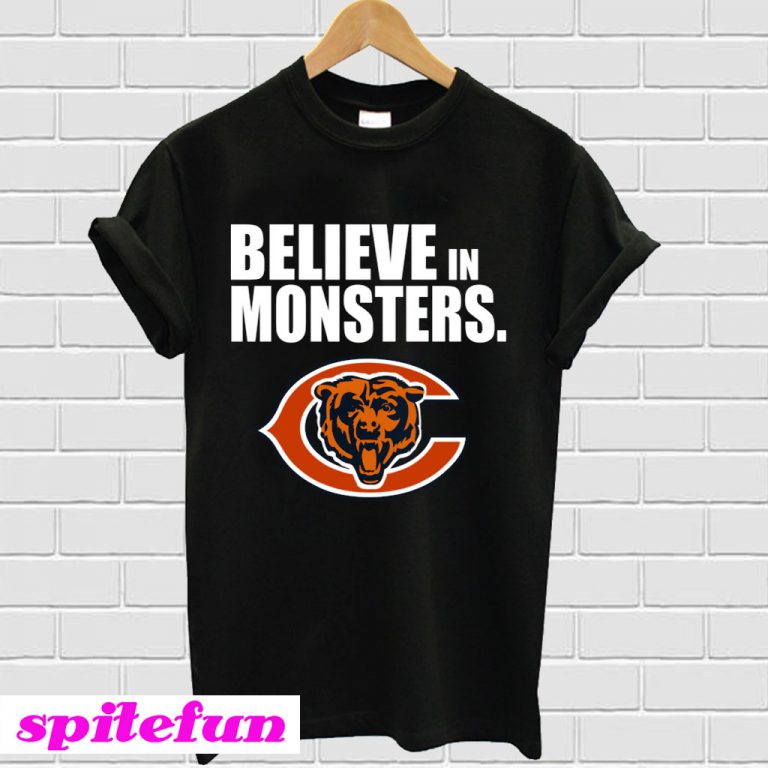 believe in monsters chicago bears shirt