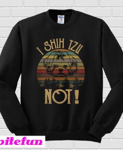 I Shihtzu not vintage Sweatshirt