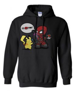 Deadpool Pokemon GO Time Hoodie