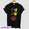 Deadpool and Pikachu fusion dance Pikapool T-shirt
