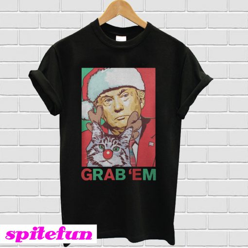 Donald Trump Grab ’em by the Pussy Christmas T-shirt