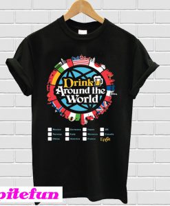 Drinking Around The World Epcot T-Shirt